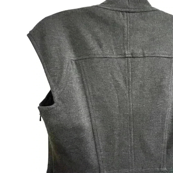 Cache Women's Size 4 Gray Sleeveless Sheath Knee Length Dress - Picture 5 of 9